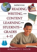 Cover: Improving Reading, Writing, and Content Learning for Students in Grades 4-12 - Corwin Press Inc