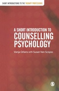 Cover: A Short Introduction to Counselling Psychology - SAGE Publications Inc