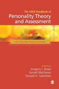 Cover: The SAGE Handbook of Personality Theory and Assessment - SAGE Publications Inc