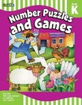 Cover: Number Puzzles and Games: Grade Pre-K-K (Flash Skills) - Sparknotes