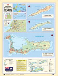 Abbildung von: Cayman Islands Wallmap Laminated Edn - Macmillan Caribbean