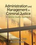 Cover: Administration and Management in Criminal Justice - SAGE Publications Inc