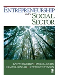 Cover: Entrepreneurship in the Social Sector - SAGE Publications Inc