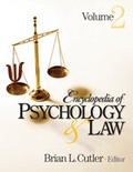 Cover: Encyclopedia of Psychology and Law - SAGE Publications Inc