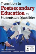 Cover: Transition to Postsecondary Education for Students With Disabilities - Corwin Press Inc