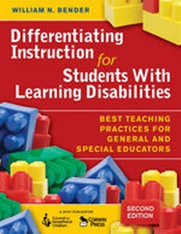 Enlarge image Cover: Differentiating Instruction for Students With Learning Disabilities - Corwin Press Inc