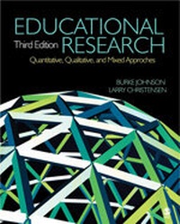 Enlarge image Cover: Educational Research - SAGE Publications Inc