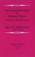 Cover: Counter-revolution in Monetary Theory - Institute of Economic Affairs