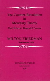 Enlarge image Cover: Counter-revolution in Monetary Theory - Institute of Economic Affairs