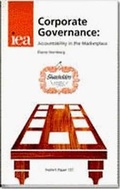 Cover: Corporate Governance - Institute of Economic Affairs