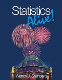 Enlarge image Cover: Statistics Alive! - SAGE Publications Inc