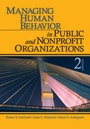 Cover: Managing Human Behavior in Public and Nonprofit Organizations - SAGE Publications Inc