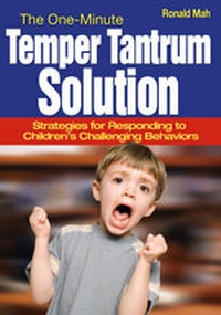 Enlarge image Cover: The One-Minute Temper Tantrum Solution - Corwin Press Inc