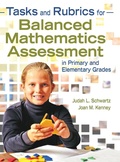 Cover: Tasks and Rubrics for Balanced Mathematics Assessment in Primary and Elementary Grades - Corwin Press Inc