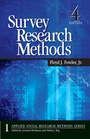 Cover: Survey Research Methods - SAGE Publications Inc