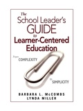 Cover: The School Leader's Guide to Learner-Centered Education - Corwin Press Inc