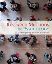 Enlarge image Cover: Research Methods in Psychology - SAGE Publications Inc