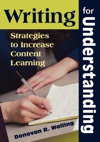 Enlarge image Cover: Writing for Understanding - Corwin Press Inc