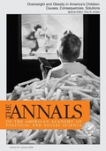 Cover: Overweight and Obesity in America's Children: Causes, Consequences, Solutions - SAGE Publications Inc