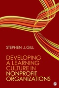 Cover: Developing a Learning Culture in Nonprofit Organizations - SAGE Publications Inc
