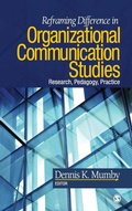 Cover: Reframing Difference in Organizational Communication Studies - SAGE Publications Inc