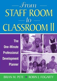 Enlarge image Cover: From Staff Room to Classroom II - Corwin Press Inc