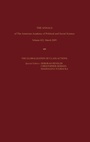 Cover: The Globalization of Class Actions - SAGE Publications Inc
