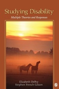 Cover: Studying Disability - SAGE Publications Inc
