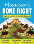 Cover: Homework Done Right - Corwin Press Inc