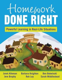 Enlarge image Cover: Homework Done Right - Corwin Press Inc