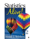 Cover: Statistics Alive! - SAGE Publications Inc
