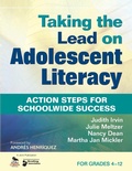 Cover: Taking the Lead on Adolescent Literacy - Corwin Press Inc