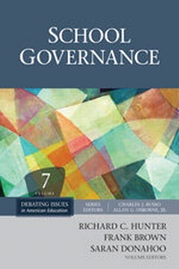Enlarge image Cover: School Governance - SAGE Publications Inc
