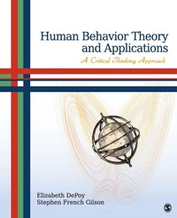 Enlarge image Cover: Human Behavior Theory and Applications - SAGE Publications Inc