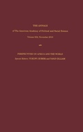Cover: Perspectives on Africa and the World - SAGE Publications Inc