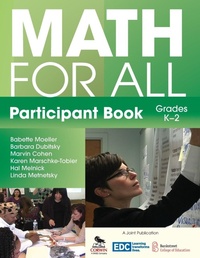 Enlarge image Cover: Math for All Participant Book (K-2) - Corwin Press Inc