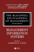 Cover: The Blackwell Encyclopedia of Management, Management Information Systems - Wiley