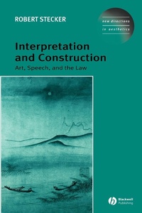 Enlarge image Cover: Interpretation and Construction - Wiley