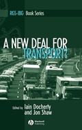 Cover: A New Deal for Transport? - Wiley