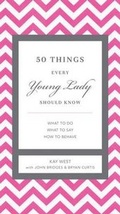 Cover: 50 Things Every Young Lady Should Know - Harper Horizon