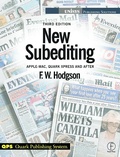 Cover: New Subediting - Focal Press