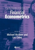 Cover: Contributions to Financial Econometrics - Wiley