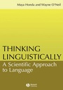 Cover: Thinking Linguistically - Wiley