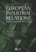 Cover: European Industrial Relations 2001-2002 - Wiley-Blackwell