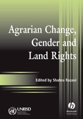 Cover: Agrarian Change, Gender and Land Rights - Wiley