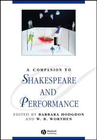 Enlarge image Cover: A Companion to Shakespeare and Performance - Wiley