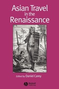 Cover: Asian Travel in the Renaissance - Wiley