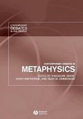 Cover: Contemporary Debates in Metaphysics - Wiley