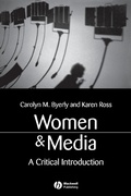 Cover: Women and Media - Wiley
