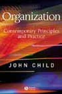 Enlarge image Cover: Organization - Wiley-Blackwell